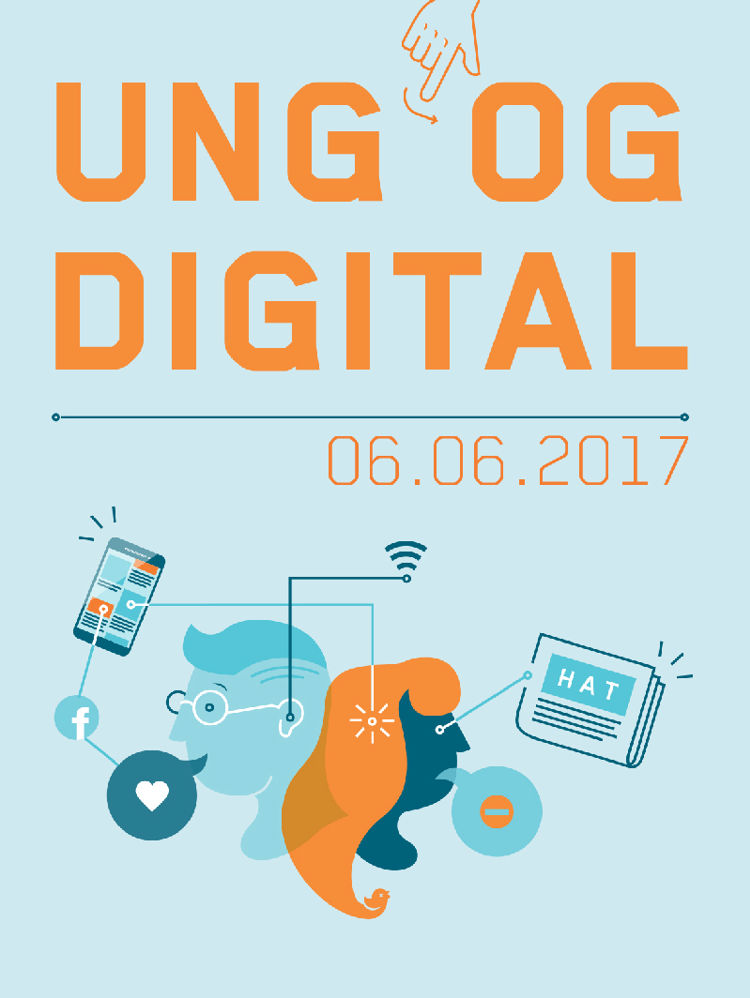Plakat Ung og digital 2017