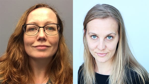 Beate Våje (t.v.) og Thea Grav Rosenberg ansettes i Medietilsynet og skal jobbe med teknologi, dataspill og sosiale medier