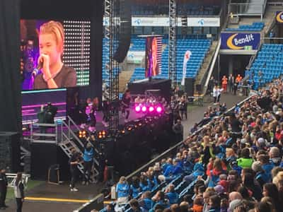 Marcus og Martinus på scena på Bruk hue-eventet på Ullevaal stadion 29. september 2016