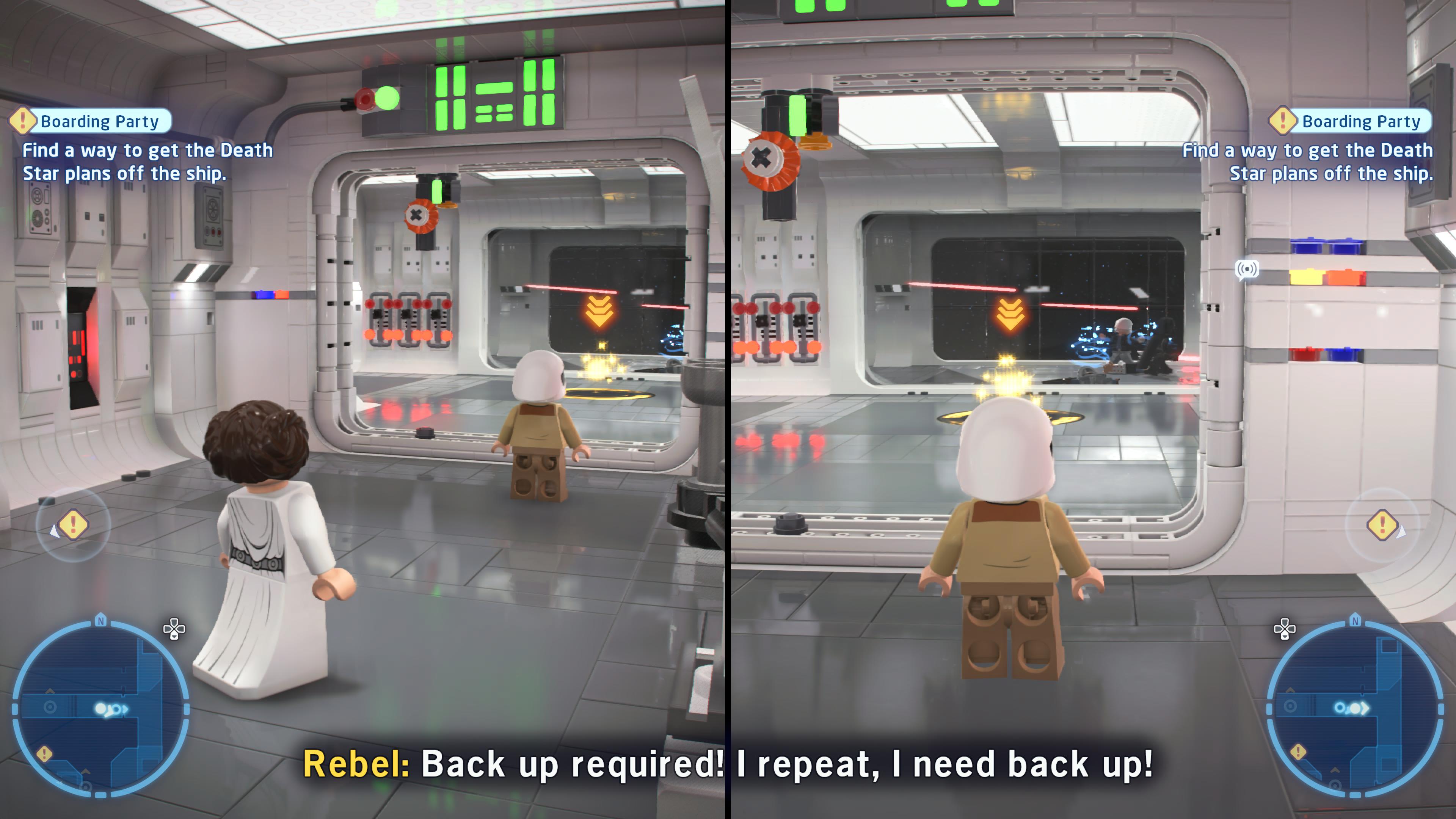 I Lego Star Wars-universet møter du figurer som er godt kjent fra filmene. Det er mulig å spille sammen to og to, men ikke online. Foto Warner Brothers Entertainment UK Ltd