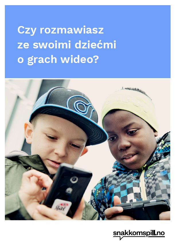 Polsk dataspillråd til foreldre